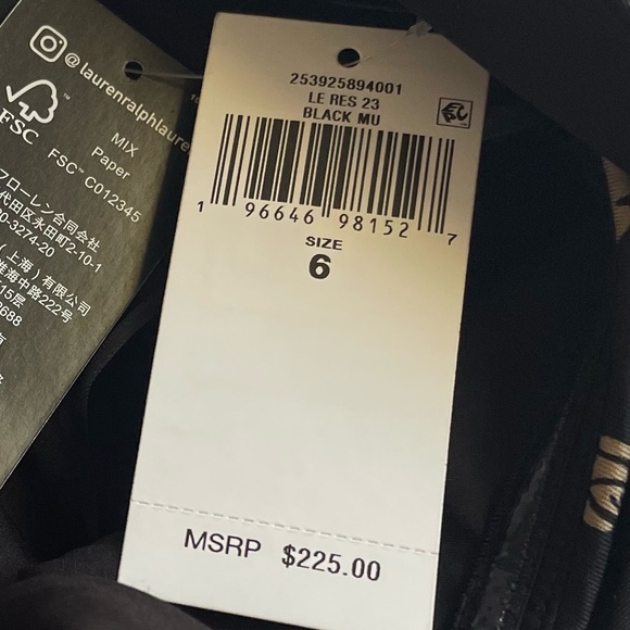 Lauren Ralph Lauren Floral Linen Off the Shoulder Cocktail Dress  NWT - Picture 13 of 16